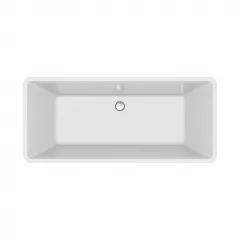 Cada freestanding CREA S301-299, 162 x 72 cm, acril, alb