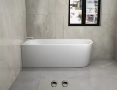 Cada freestanding FARO, 170 x 75 cm, acryl, montaj stanga