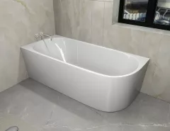 Cada freestanding FARO, 170 x 75 cm, acryl, montaj stanga