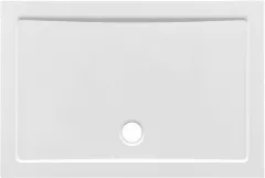 Cadita de dus dreptunghiulara cu montaj SLIM - SC1280S, 120 x 80 cm, alb