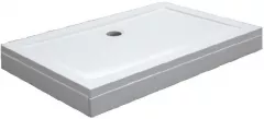 Cadita de dus dreptunghiulara cu montaj SLIM - SC1280S, 120 x 80 cm, alb