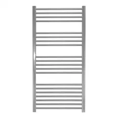 Calorifer baie portprosop CELSIUS, 600 x 1200 mm,  cromat, include kit de instalare