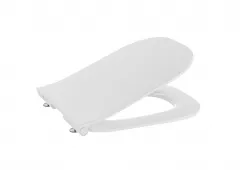 Capac slim Roca, inchidere lenta, patrat pentru WC compact, A801732001