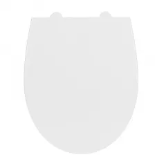Capac WC Cersanit Delfi, polipropilena, antibacterian, alb