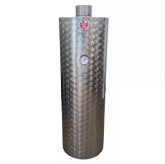 Bolier inox pe lemn cu serpentina 95l (fara soba)