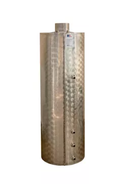 Bolier inox pe lemn cu serpentina 95l (fara soba)