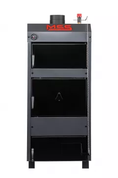 Cazan pe combustibil solid MSS ECO Plus 40 KW, focar otel 5 mm