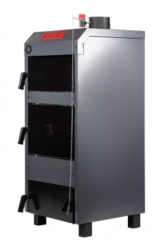 Cazan pe combustibil solid MSS ECO Plus 40 KW, focar otel 5 mm
