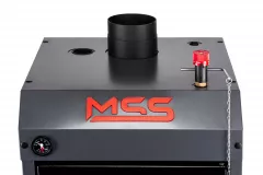 Cazan pe combustibil solid MSS ECO Plus 40 KW, focar otel 5 mm