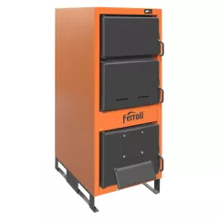 Cazan pe combustibil solid Ferroli JAR 25, otel, 25 kW