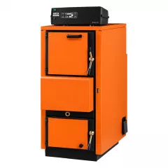 Centrala lemne gazeificare Arca Aspiro Arca Aspiro 43 inox culoare portocalie
