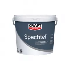 Chit 100% acrilic pe bază de apă pentru uz interior și exterior Kraft Spachtel, ambalare 0.4 kg