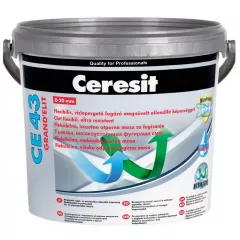 Chit de rosturi pentru gresie / faianta, interior / exterior, Ceresit CE43 Clinker 5 kg