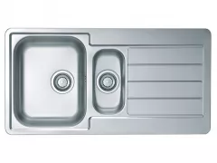Chiuveta bucatarie inox Alveus Line 10, 98x50 cm, montaj incastrat, reversibila