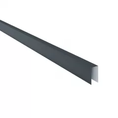 Coama pentru gard Rufster Premium 0,5 mm grosime 7016 MS gri-antracit mat structurat