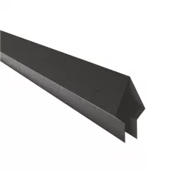 Coama pentru gard Rufster Super 0,60 mm grosime 9005 PUR