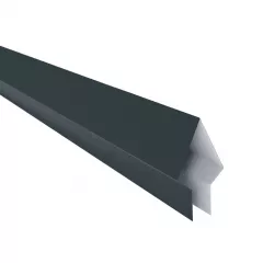 Coama pentru gard sageata Rufster Premium 0,5 mm grosime 7016 MS gri-antracit mat structurat
