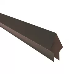 Coama pentru gard sageata Rufster Super 0,60 mm grosime 8019 PUR