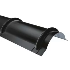 Coame pentru tigla Rufster Eco 0,45 mm grosime 9005 negru