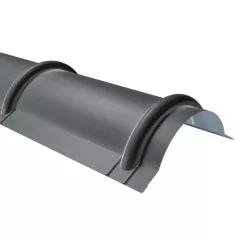 Coame pentru tigla Rufster Premium 0,5 mm grosime 7016 MS gri-antracit mat structurat