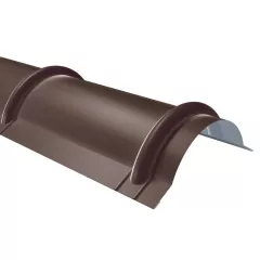 Coame pentru tigla Rufster Premium 0,5 mm grosime 8019 MS maro-grafit mat structurat