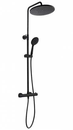 Coloana dus Kuchinox Bordo PKB 70TD, cu bat termostat, negru