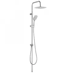 Coloana pentru dus Zorita PLZ60KX, culoare alb/crom
