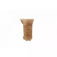 Colt interior pentru plinta Vox 545 inaltime 5.5 cm culoare Lemn African