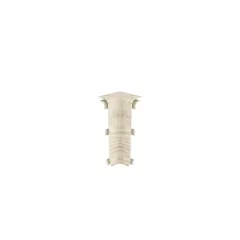 Colt interior pentru plinta Vox 604 inaltime 6.6 cm culoare Platan Bianco