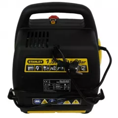Compresor orizontal Stanley, capacitate 6 l, putere motor 1.5 CP, presiune 8 Bar
