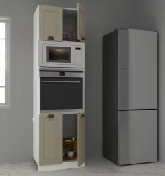 Corp inalt bucatarie MDF Square, 60 cm, fag