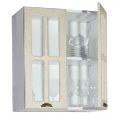 Corp superior bucatarie MDF Square, 60 cm, fag