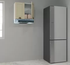 Corpuri de bucatarie - Corp superior bucatarie MDF Square, 60 cm, hota, fag, olint.ro