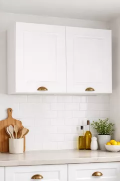 Corp suspendat bucatarie MDF Square, alb