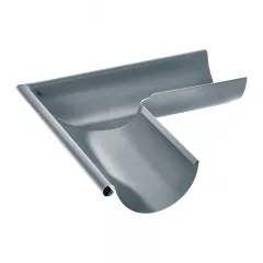 Cot jgheab 90*exterior Q125 gri 7024