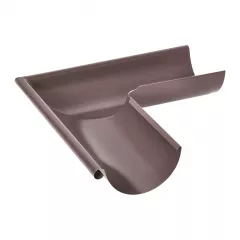 Cot jgheab 90*exterior Q150 brun 8019