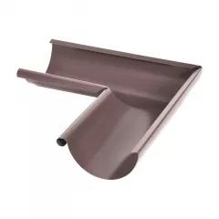 Cot jgheab 90*interior Q125 brun 8019