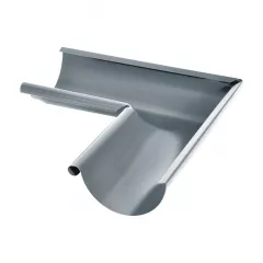 Cot jgheab 90*interior Q150 gri 7024