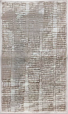 Covoare - Covor Vellore 112 OZ1-J 80*140, dimensiune 140 x 80 cm, culoare gri maro, olint.ro