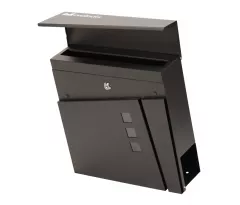 Mobilier de gradina - Cutie postala metalica 2055, 370 x 370 x 105 mm, cu 2 chei, olint.ro