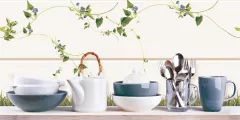 Decor pentru faianta, SU 7009 HL2, dimensiuni 30 x 60 cm