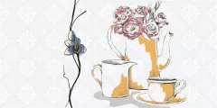 Decor pentru faianta SU 7013 HL1, dimensiuni 30 x 60 cm