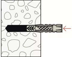 Dibluri de naylon FS UX 10X60