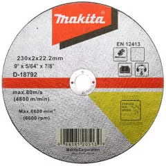 Disc taiere inox Makita 230x2 D-18792