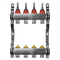 Distribuitor inox incalzire pardoseala Ferroli, 6 cai