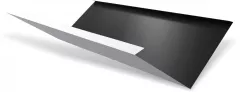 Dolie standard Rufster Premium 0,5 mm grosime, 9005 negru lucios
