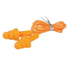 Echipamente protectie - Dopuri de urechi din silicon DEDRA BH1033 cu snur, SNR 27 dB, olint.ro