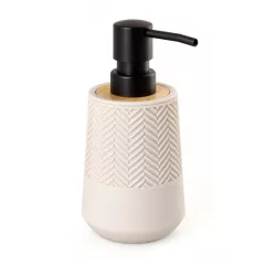 Dozator sapun Hermosa Bej AWD02191970, 250 ml