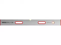 Unelte de masurat - Dreptar din aluminiu cu doua bule, lungime 3 m, Yato YT-3079, olint.ro