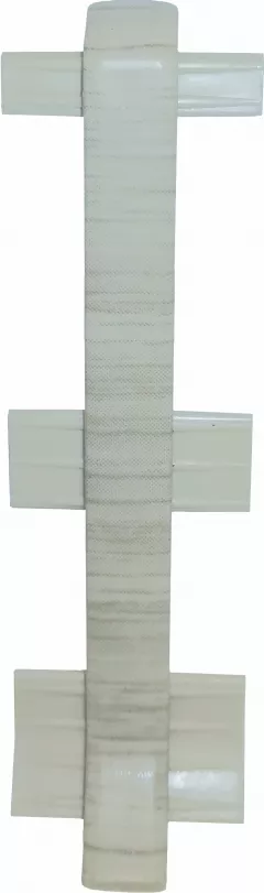 Element de imbinare pentru plinta Linela 408, gri deschis, set doua bucati